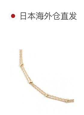 1h可退 日本直邮cui-cui 十字链 华丽反光链条手链 K10YG 759337