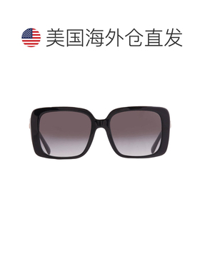 自营Coach Gradient Grey Square Ladies Sunglasses HC8424F 500