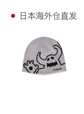 日本直邮TOY MACHINE 男 女款 双面针织帽 2WAY毛【付后1h可退】
