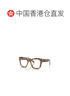 1h可退 香港直邮CHANEL 女士眼镜 CH34981829 CO 棕色 全框平光镜