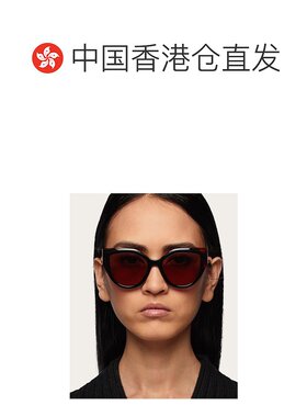 香港直邮Salvatore Ferragamo 几何框太阳镜 51H004菲拉格慕