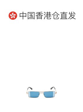 香港直邮OFF-WHITE 男士眼镜 OERI14A7645 CO 蓝色 矩形太阳镜