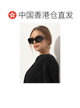 香港直邮THE ATTICO 女士太阳镜 ATTICO640C1SUN CO 黑色 Sunglas