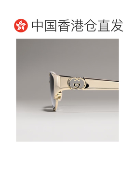 香港直邮GUCCI 女士太阳镜 A000PJI33308012 AW2026 金色 `Hailey