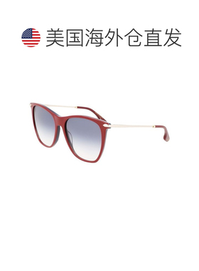 自营Victoria Beckham Acetate Women's Sunglasses - burgundy