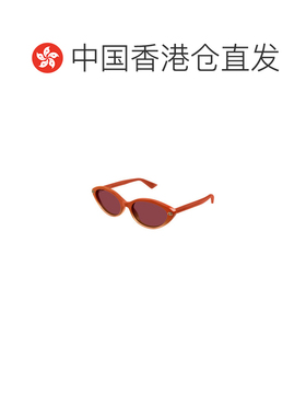 香港直邮Gucci 古驰 女士 猫眼醋纤太阳眼镜 orange橙色 舒适时尚