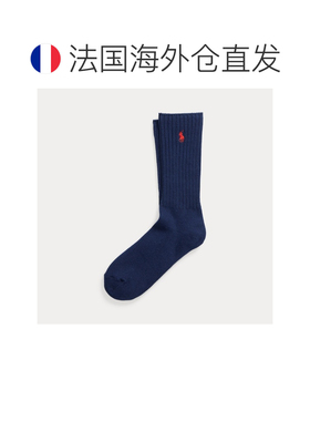 自营欧洲直邮Ralph Lauren拉夫劳伦 男士海军蓝/黄色混纺棉质运动