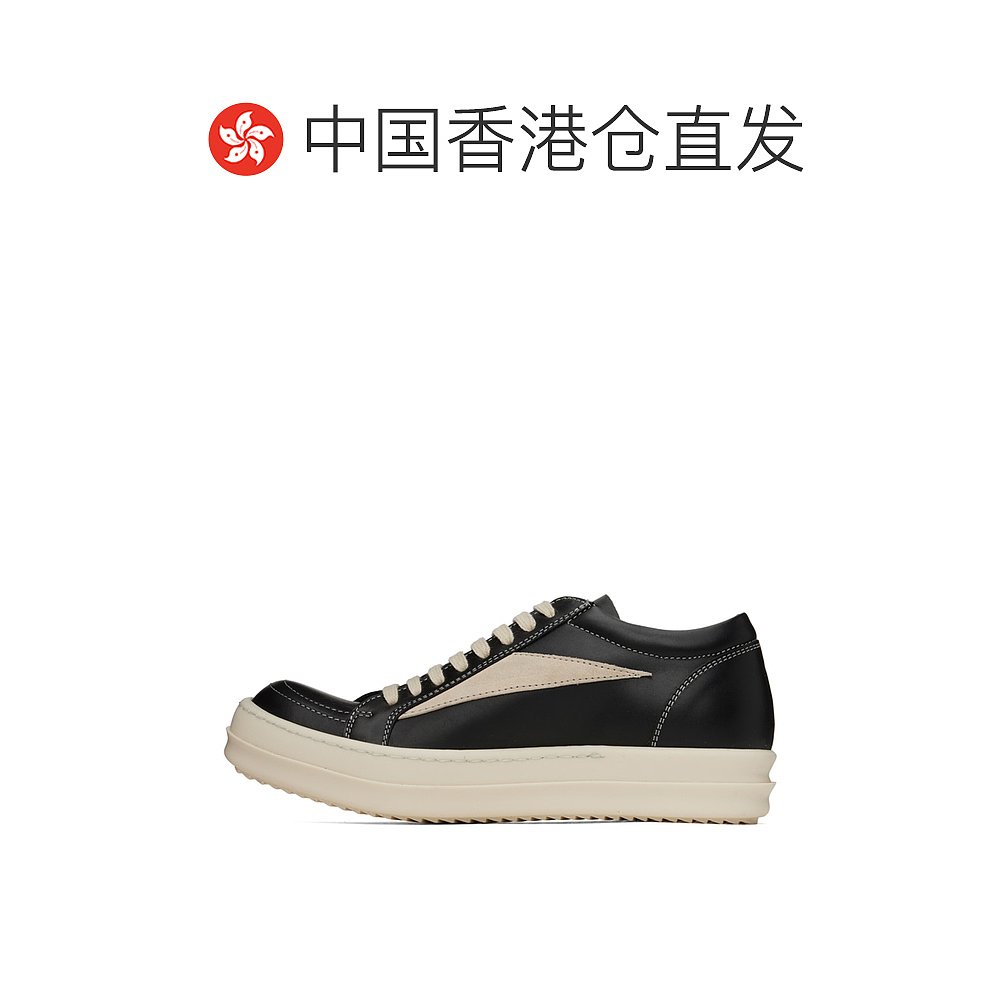 香港直邮潮奢 Rick Owens 女士黑色 Vintage 运动鞋 - 图1