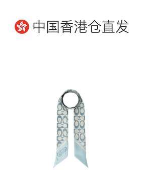 香港直邮COACH 女士围巾 C2783LBL SS2025 蓝色 COACH women's sc