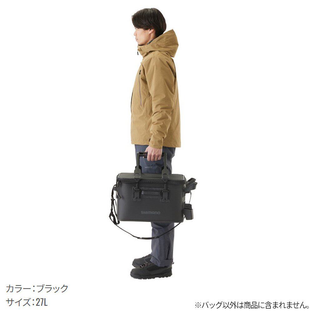 Shimano 竿休息钓具包 休息 2/硬型 27L BK-021W - 图2