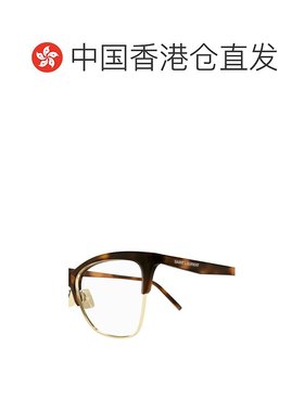 1h可退 香港直邮SAINT LAURENT 女士眼镜 SL769001 SS2025 棕色