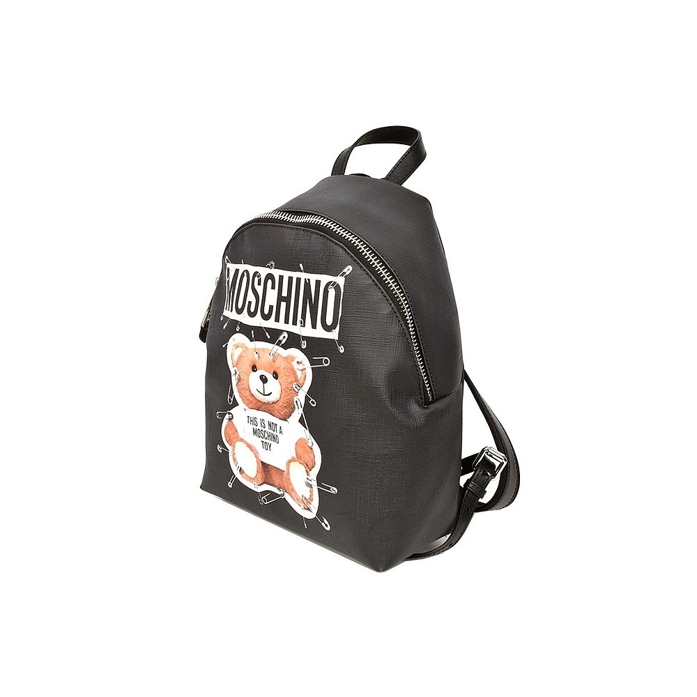 香港直邮MOSCHINO 女黑色女士双肩包 7A7633-8210-1555