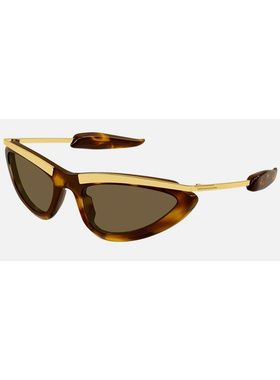 BOTTEGA VENETA 女士眼镜 BV1477S003 CO 绿色 猫眼太阳镜