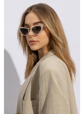 VALENTINO 女士太阳镜 VLS102D50 SS2024 灰色 徽标太阳镜