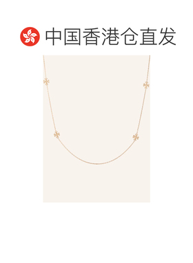 香港直邮TORY BURCH 女士项链 100319358819500 CO 金色 ICON Nec