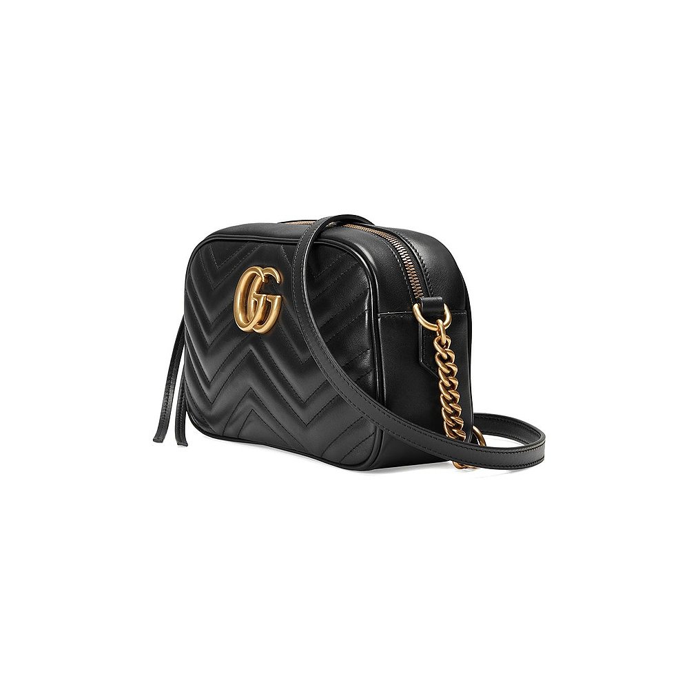 Gucci 古驰 女士 GUCCI CRUISE Bags.. Black 斜挎包 447632DTD1T - 图2