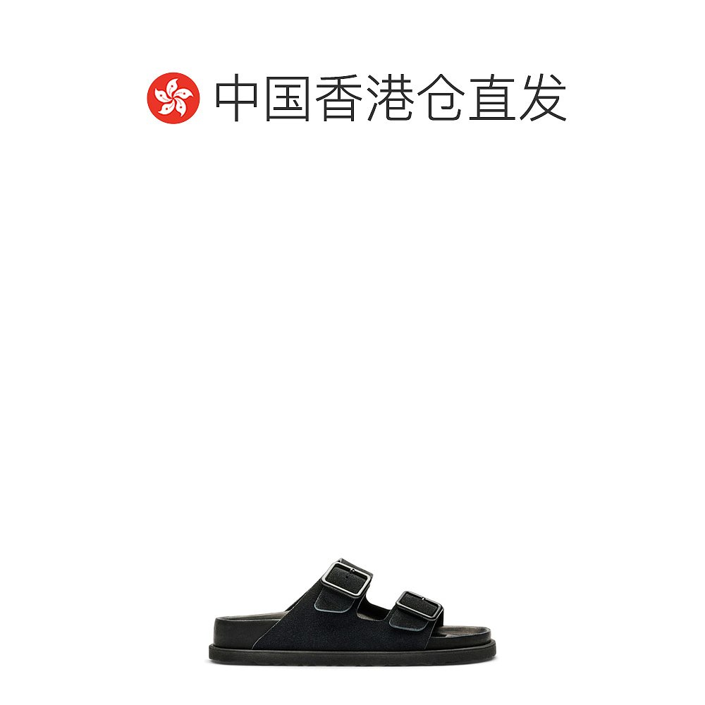 香港直邮潮奢 Birkenstock勃肯男士 Arizona Cazador麂皮凉鞋-图1