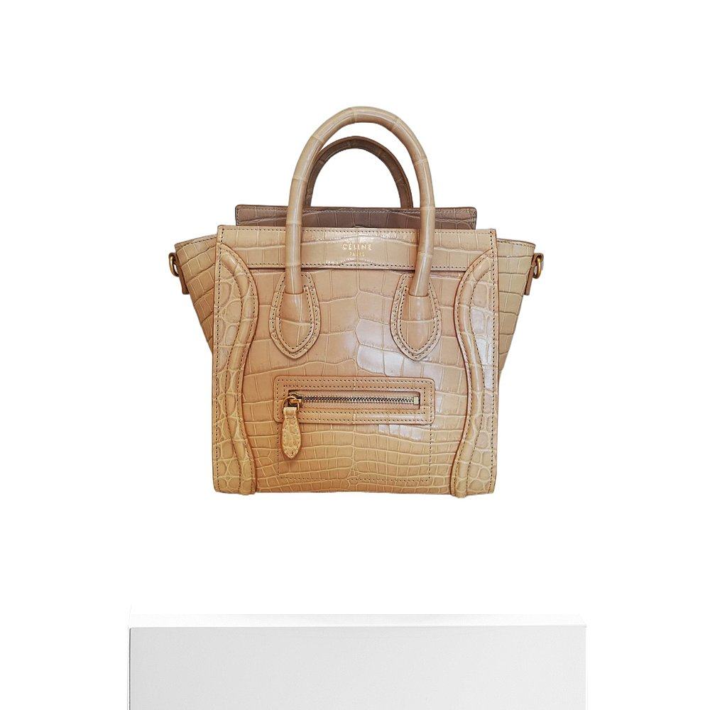 1h可退 香港直邮Celine 思琳 女士 徽标手提包 168244TSG贝壳包,淘宝优惠券,粉丝福利购,淘宝优惠卷