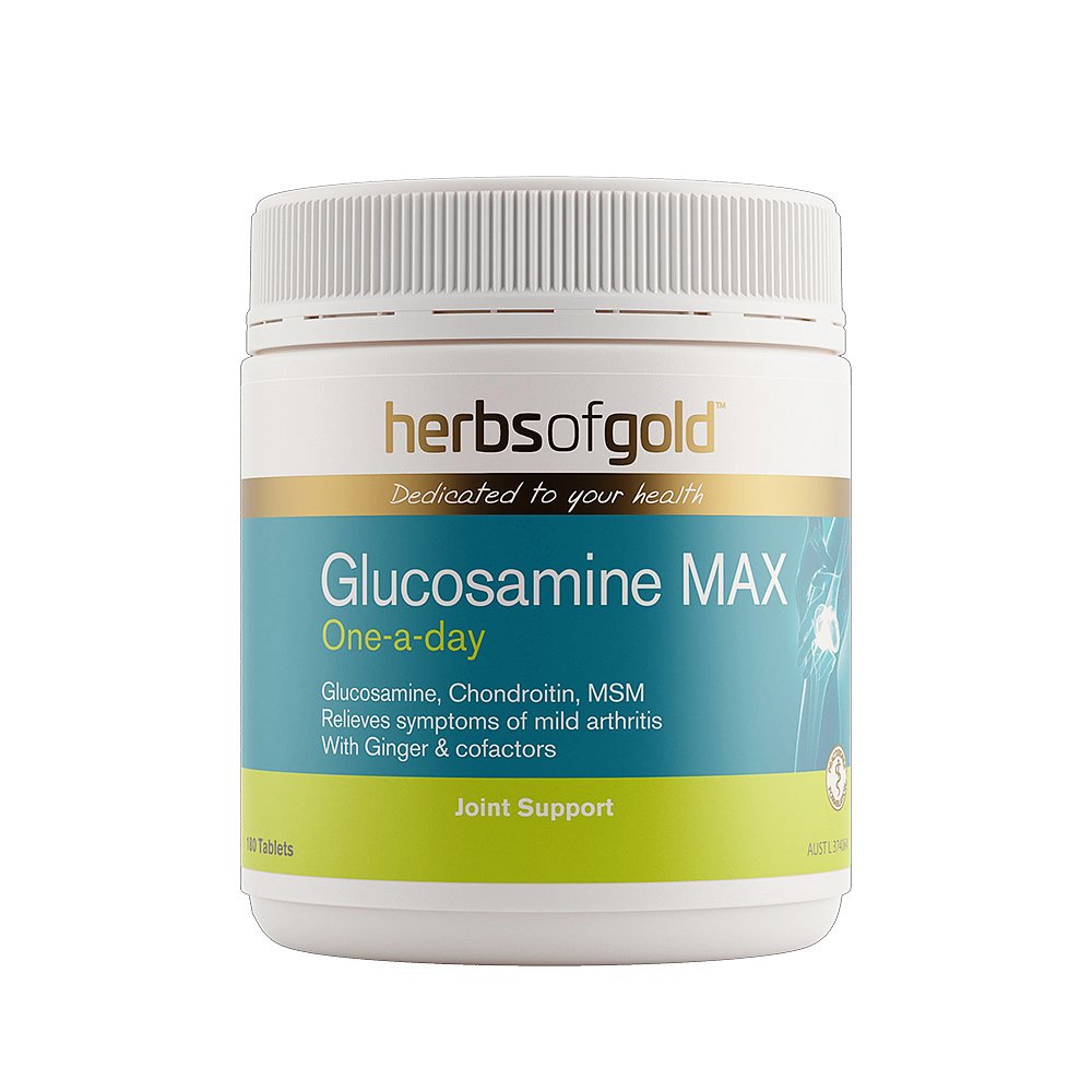 澳大利亚直邮HOG Glucosamine max 180c 和丽康葡萄糖胺维骨力氨1 - 图0