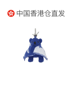 香港直邮BURBERRY 女士钥匙扣 80787601 CO 蓝色 【付后1h可退】