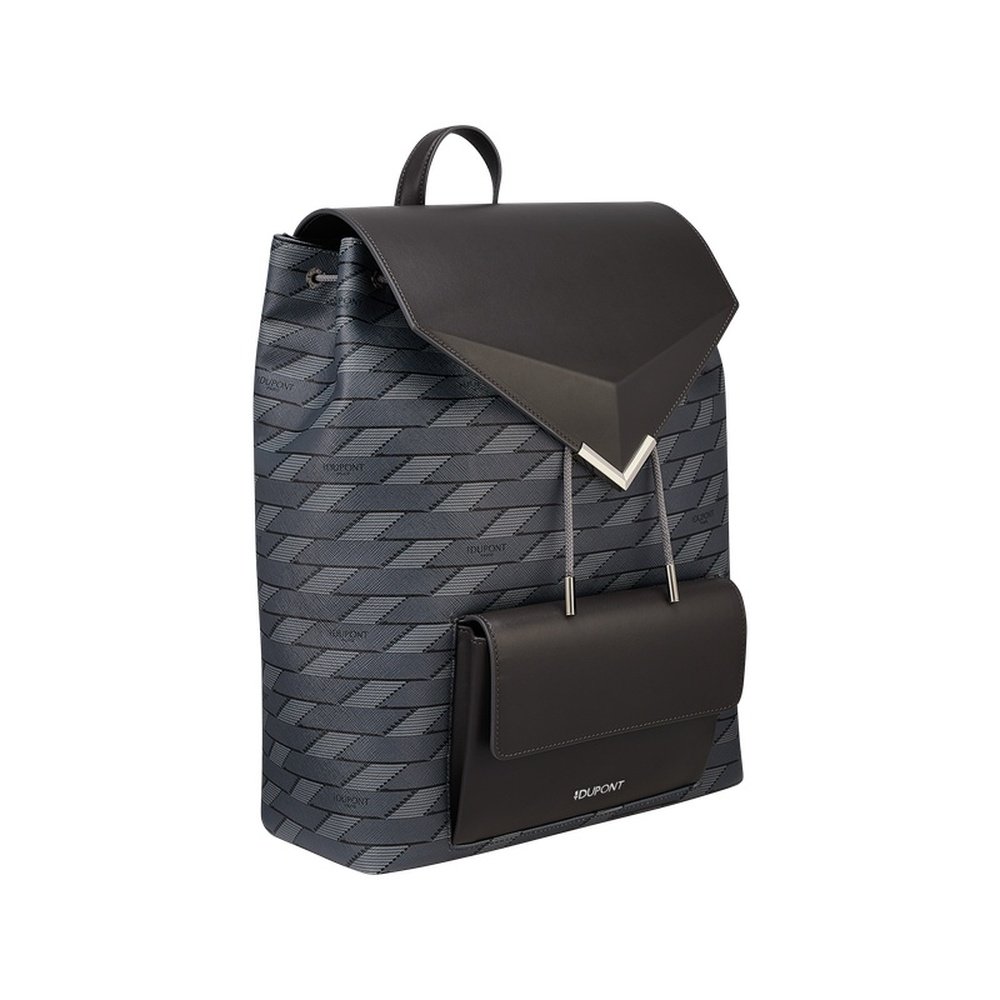 自营欧洲直邮Dupont 1872男士深灰色织物防水双肩包,淘宝优惠券,粉丝福利购,淘宝优惠卷