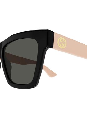 Gucci 古驰 女士 几何太阳镜 GG1714S black黑色 舒适时尚