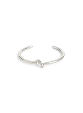CELINE 男士戒指 461OP6BRA36SI AW2026 白色 Celine Cuff Bracel