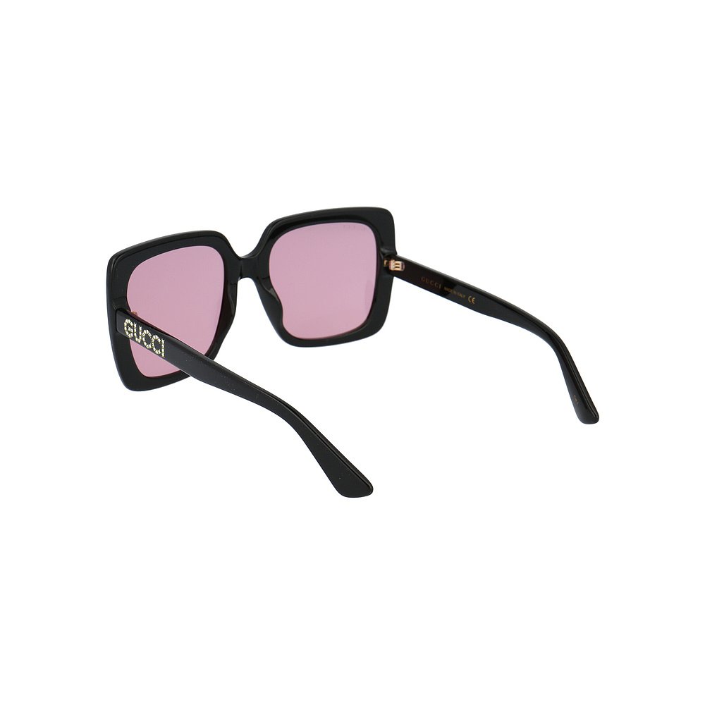 1h可退 GUCCI 女士眼镜 GG0418S002 SS2020 黑色 GUCCI WOMEN'S G - 图2