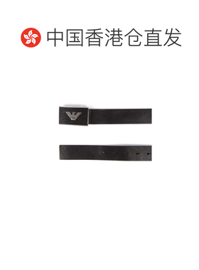 Emporio Armani 金属感标志牌扣腰带 Y4S【付后1h可退】