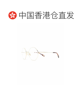 1h可退 香港直邮CHLOÉ 女士眼镜 CH0022O004 AW2024 金色 CHLOÉ W