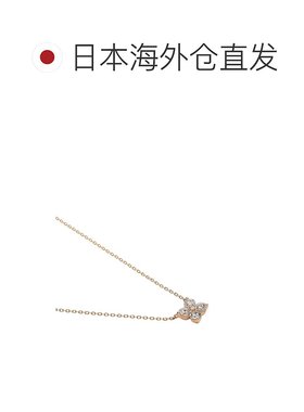日潮跑腿Vendome K18PG 钻石小花项链 PinkGold 45cm AGAN630145D