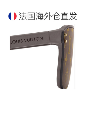 自营1h可退 欧洲直邮LV/路易威登 男士棕色注塑太阳镜正品百搭显