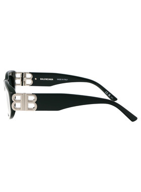 BALENCIAGA 女士眼镜 BB0095S019 CO 绿色 几何框太阳镜