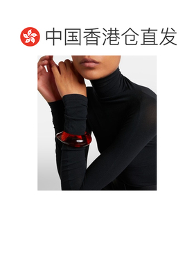 香港直邮alaia 女士 豹纹手镯 brown棕色 舒适时尚