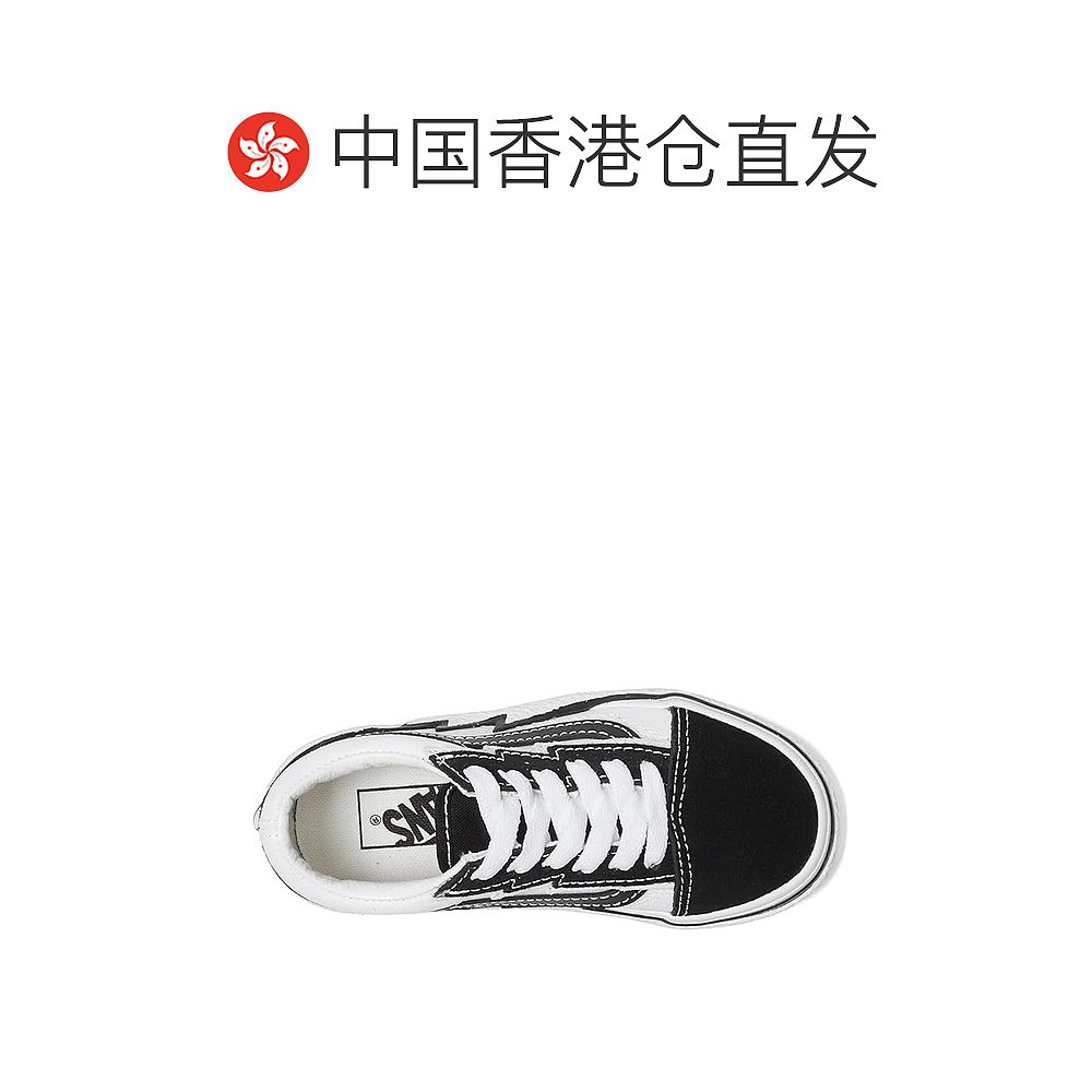 香港直邮潮奢 Vans 范斯 女童 K Old Skool Bolt 运动休闲鞋(幼童 - 图1