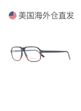 自营Ermenegildo Zegna Plastic Glasses Men's (Frames) - black