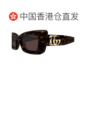 香港直邮Gucci 古驰 女士 几何框架太阳镜 GG1827S