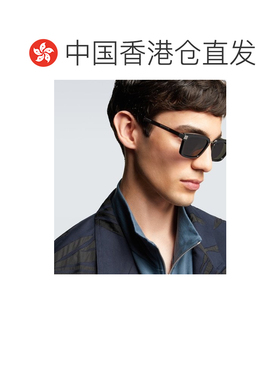 香港直邮Fendi 芬迪 男士 天蓝色矩形太阳眼镜 black黑色 舒适时