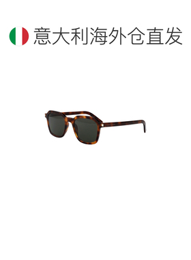 1h可退 香港直邮SAINT LAURENT 男士眼镜 SL715SLIM003 SS2025 黑