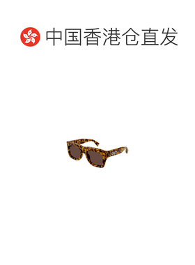 香港直邮GUCCI 男士眼镜 GG1811S002 AW2025 棕色 矩形太阳镜古驰