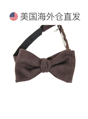 自营Bottega Veneta Men's Silk Cashmere Bow Tie - brown 美国