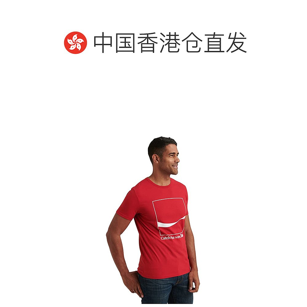 香港直邮潮奢 lucky brand 男士Minimal Coke T恤 - 图1