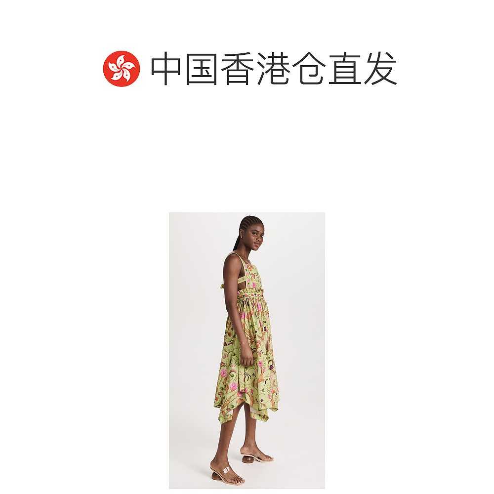 香港直邮潮奢 AGUA BY AGUA BENDITA 女士Lunatus Habitat 连衣裙 - 图1