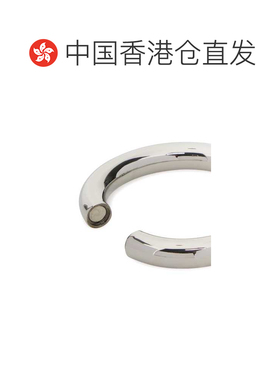 香港直邮Mm6 Maison Margiela 马丁 马吉拉 MM6 女士 银色金属手