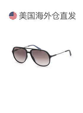 自营salvatore ferragamoFerragamo 男士 60 毫米黑色太阳镜 - 哑