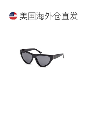 自营Guess Resin Women's Sunglasses - black 美国奥莱直发