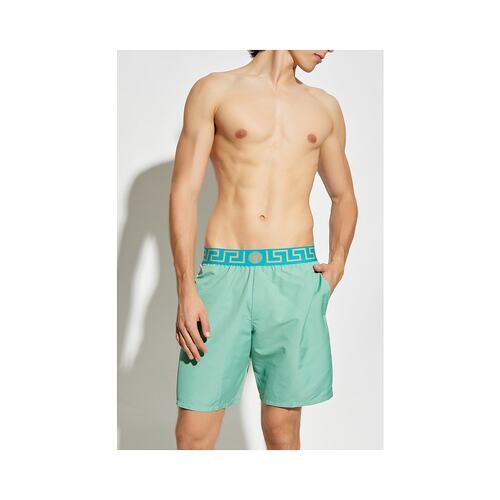 VERSACE 男士泳装 KPIELOWEABU010231A111202GN90短裤泳裤 - 图0