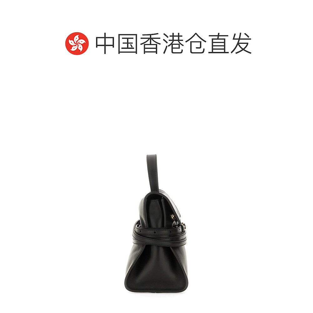 1h可退 香港直邮MOSCHINO 女士手提包 757280021555 CO 黑色 Mosc - 图1