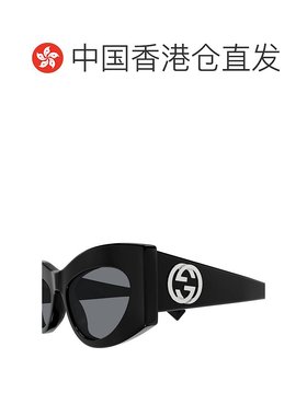 香港直邮GUCCI 女士太阳镜 GG1843S001 CO 黑色 GUCCI Sunglasses