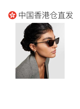1h可退 香港直邮Fendi 芬迪 女士 猫眼太阳眼镜 grey灰色 舒适时